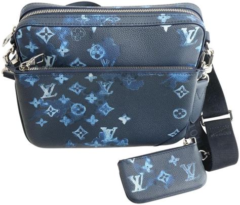 lv trio messenger bag blue|lv trio messenger bag men.